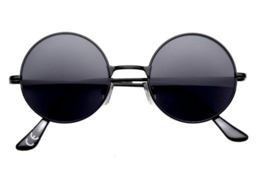 Okulary przeciwsłoneczne męskie okrągłe allegro
