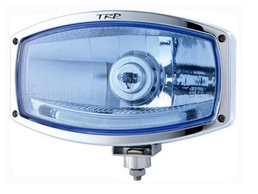 1529661 - ГАЛОГЕННА ДАЛЕКА СИНЯ СВІТЛОДІОДНА ХРОМ + ДЕТАЛЬ