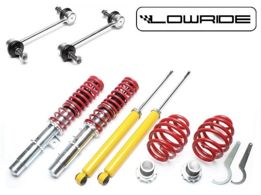 EVOGWBM04 - BMW E46 Coilover Підвіска TA-Technix + роз'єми