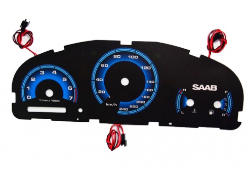 Циферблаты indiglo для счетчика Saab 95 MOMAN