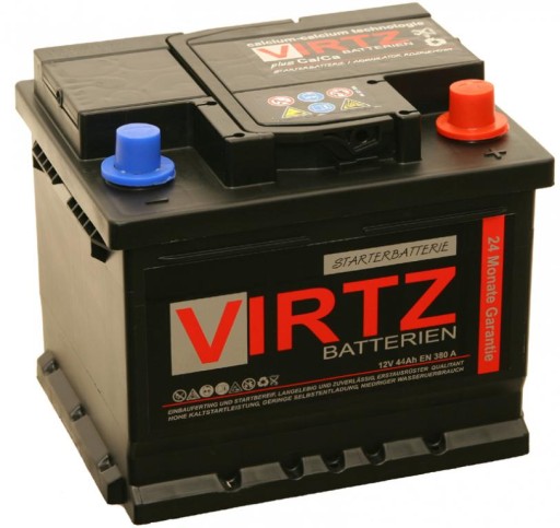 V44 - Акумулятор VIRTZ 12V / 44ah супер якість Катовіце