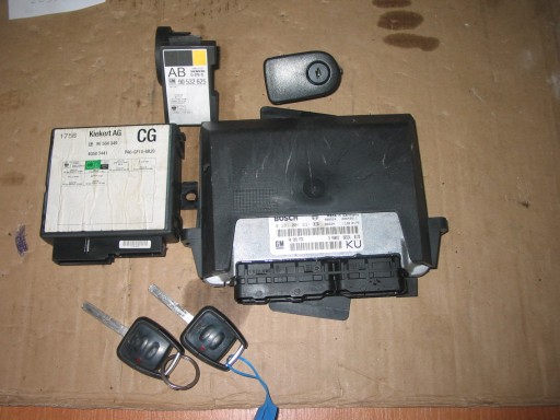 Комплект для запуска immo компьютер opel 2.0 DTI