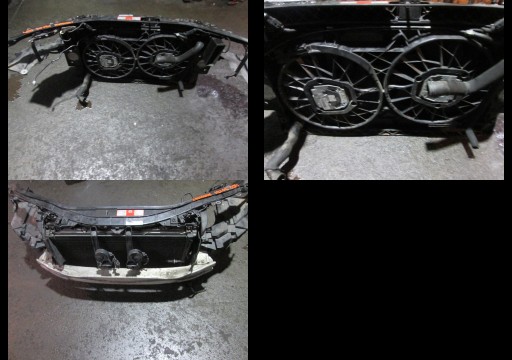 support panel for radiators Audi A8 4E0 3.0 TDI automat