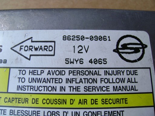 SENSOR AIR BAG SSANGYONG KYRON