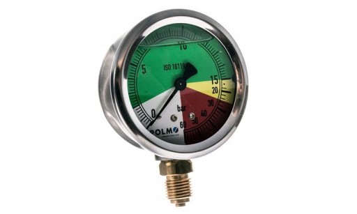 MGO63KG14D60P - Манометр розпилювача 0-15 / 60 бар різьба 1/4