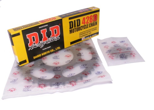 3125 - Ланцюг + зірочки Yamaha YBR 125 05-06R did Japan