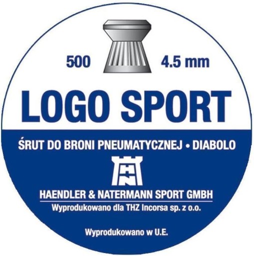 Гранули Diabolo H\u0026N Logo Sport плоскі 4,5 мм 500 шт.