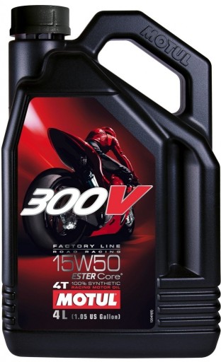 Масло MOTUL 300V Factory Line Road Racing 15W50 4л