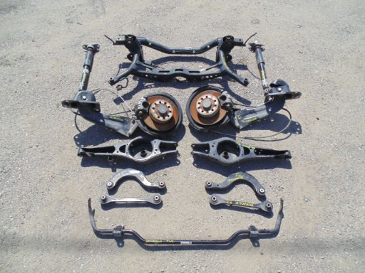 axle beam subframe axle beam rear VW GOLF V 1K0