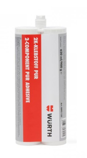 WURTH двухкомпонентный клей PUR для алюминия
