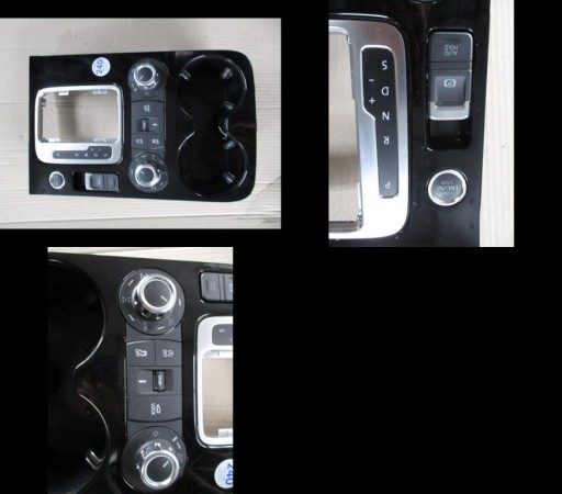 Panel menu switch frame VW TOUAREG 7P0