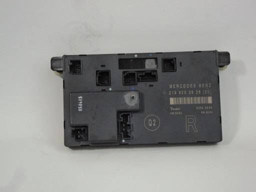 Модуль передней правой двери MERCEDES W219 A2198200826