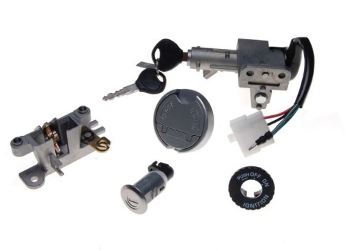KYA2301 - ЗАМОК ЗАПАЛЮВАННЯ З КОМПЛЕКТОМ ЗАМКІВ KYMCO AGILITY 50