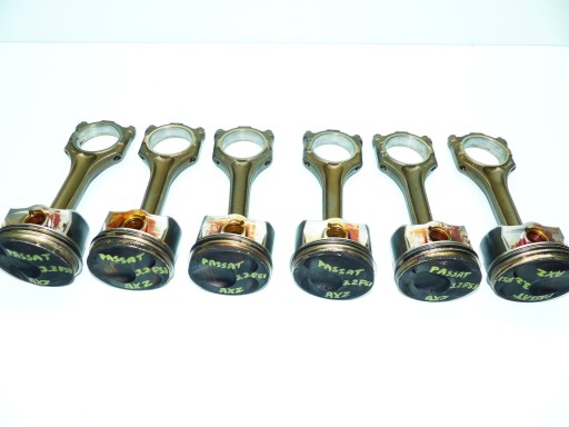 022B 86L90 - VW PASSAT B6 3.2 FSI AXZ поршень + шатун