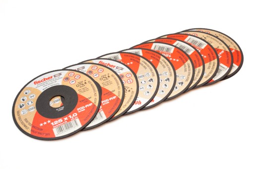 FISCHER металевий ріжучий диск 125x1. 0 Pack x25