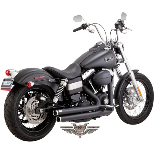 47938 - HARLEY DYNA LOW WIDE STREET ВИХЛОП V & H 06-17