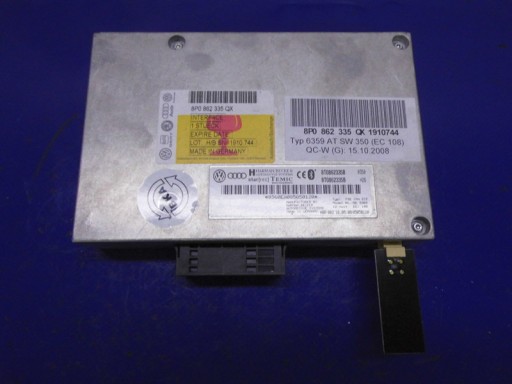 module control unit BLUETOOTH 8T0862335B AUDI A4 B7
