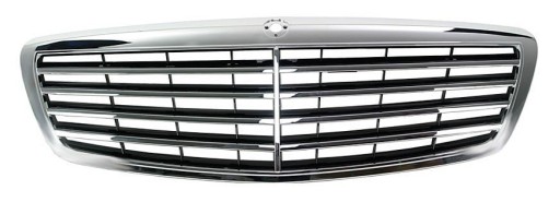 503105 - MERCEDES S Class W221 2005-бампер хром