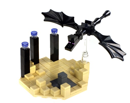 minecraft enderdragon lego