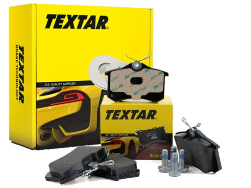 ДИСКИ + КОЛОДКИ TEXTAR ЗАДНЯЯ SKODA OCTAVIA II YETI
