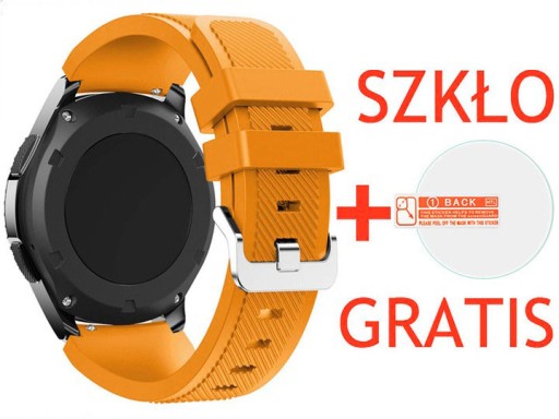 ORANGE Silikonowy pasek Samsung Gear S3 FRONTIER Sklep Opinie Cena w Allegro.pl