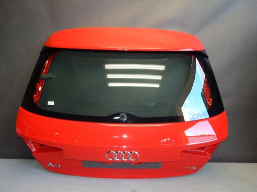 AUDI A3 8V ЗАДНЯЯ ОТКРЫТКА БАГАЖНИКА 3-ДВЕРНАЯ LZ3M