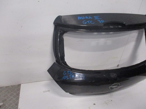 boot doors OPEL ASTRA 3 III GTC 3D