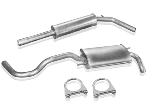 .ГЛУШНИКИ VW POLO 3 (6N) 1.1 1.3 1.4 1.6 '