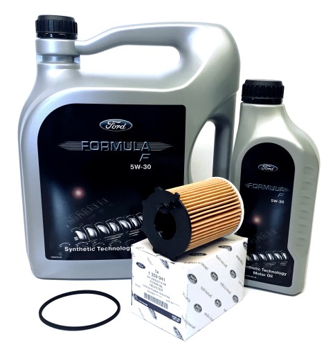 5W30 МАСЛО FORD 5+1L + МАСЛЯНЫЙ ФИЛЬТР FOCUS II 1.4-1.6