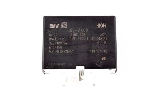 BMW G30 G31 Unité de contrôle Module ASYSTENTA Stationnement PDC PMA 9869638