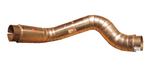 103CM - ІЗОЛЬОВАНА ТРУБА SCANIA VOLVO MAN MERCEDES ЦИСТЕРНА