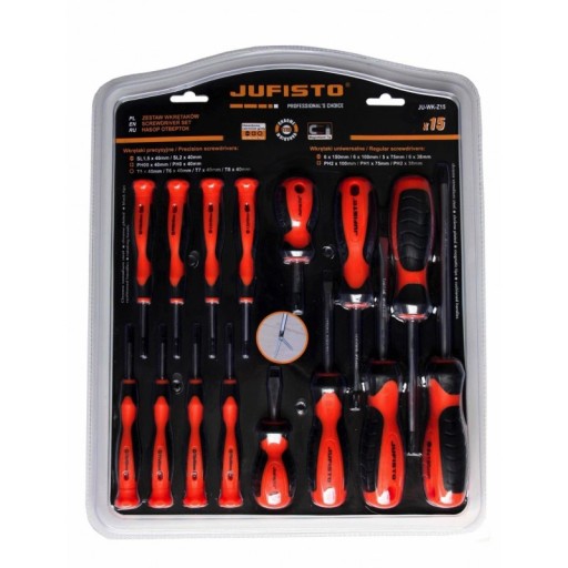 НАБІР МАГНІТНИХ ВИКРУТОК 15 ШТ