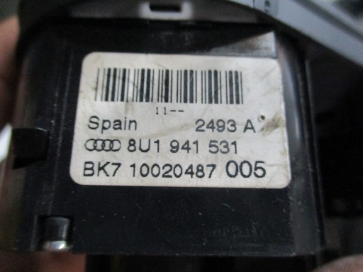 INTERRUPTEUR COMMANDE PHARES FEUX AUDI Q3 8U1941531