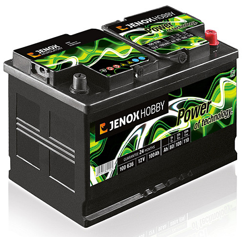 100636 - АККУМУЛЯТОР JENOX HOBBY 100 С ГЛУБОКОЙ РАЗРЯДКОЙ