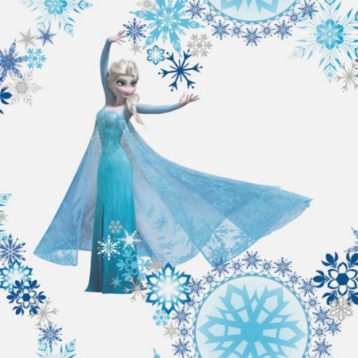 Tapeta Kids 70 540 Kraina Lodu Frozen Elsa Dzieci