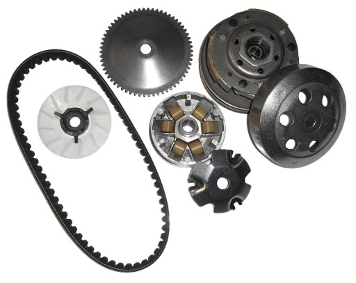 SWP729GY6 - КОМПЛЕКТ СЦЕПЛЕНИЯ РЕМЕНЬ 729 ММ ВАРИАТОР СКУТЕР GY6