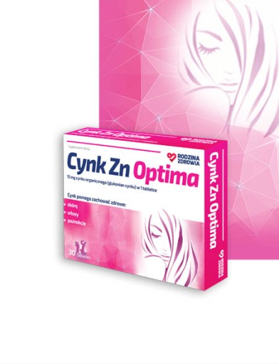 Zinok Zn Optima 30 tabliet