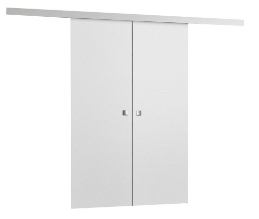 Drzwi Przesuwne Naścienne Multi Duo 120 Białe
