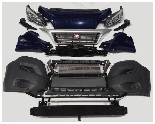 ПЕРЕДНИЙ НАБОР ТЕМНО-СИНІЙ FIAT DUCATO LIGHT LED 2014-