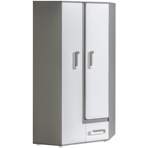 Шафа Domel apetito 90 х 192 х 92 см кутова, ящик, з аксесуарами