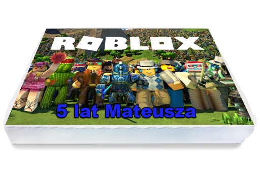 Oplatek Na Tort A4 Roblox Gra Rob!   ux 7290458395 Allegro Pl - oplatek na tort a4 roblox gra robux waga z o!   pakowaniem 0 2 kg