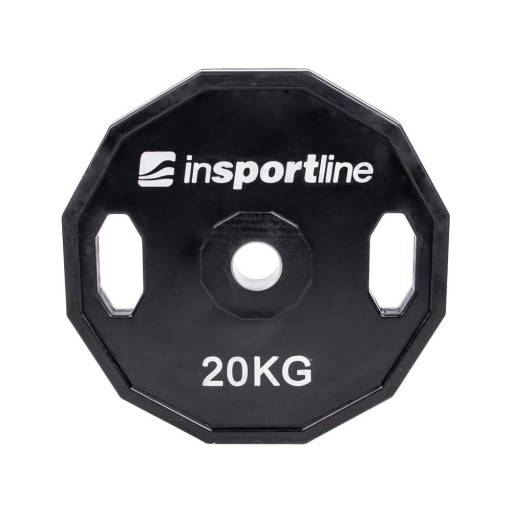 Zaťaženie potiahnuté/pogumované inSPORTline 20 kg