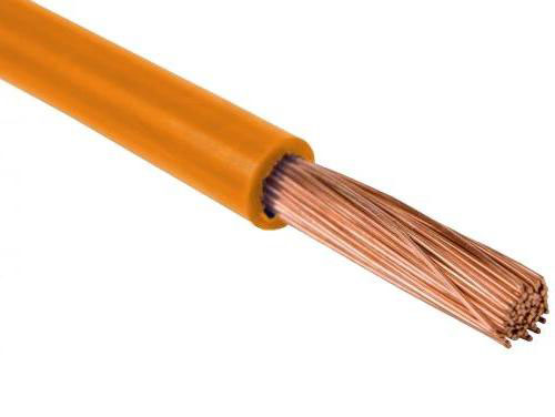 Jednožilový kábel 0,75mm2 (oranžový)