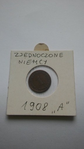 Zdjęcie oferty: 1 pfennig 1908 stan jak na zdjeciu