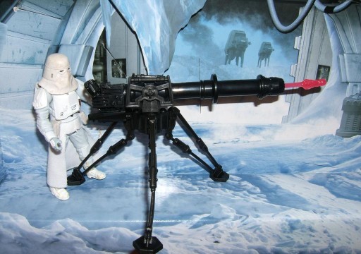 Zdjęcie oferty: figurka i działo STAR WARS imperial Snowtrooper E-Web cannon Hoth