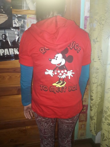 Zdjęcie oferty: Bluza czerwona z Myszką Miki ( L ) Disney