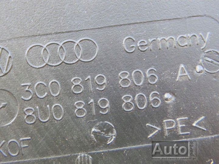CANAL AIR 3C0819806A 8U0819806 Q3 PASSAT B7