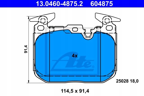 DISQUES SABOTS DE FREIN ATE AVANT - BMW 4 F32 F33 F36 370MM photo 3 - milautoparts-fr.ukrlive.com