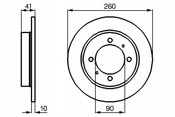 DISCS PADS REAR REAR VOLVO S40 V40 SET photo 2 - milautoparts-fr.ukrlive.com