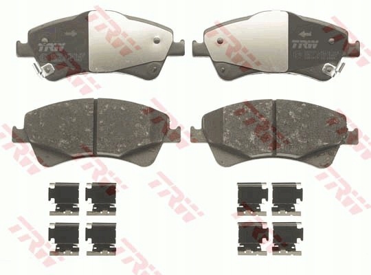 PADS TRW FRONT - TOYOTA AURIS, AURIS II 295MM photo 2 - milautoparts-fr.ukrlive.com